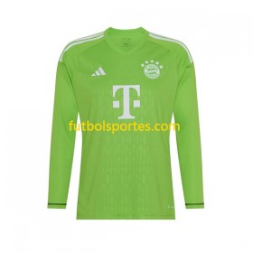 Camiseta FC Bayern de Múnich Portero Segunda Equipación 2023/2024 Manga Larga